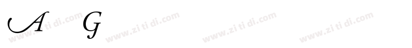 Adobe Garamond pro字体转换